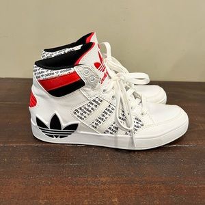 Adidas Boys Hightop Sneakers